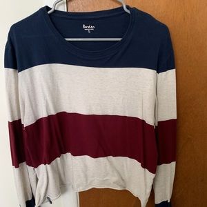 Red White and Blue Stripped Long Sleeve